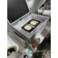 Semi-automatic disposable container sealing machine